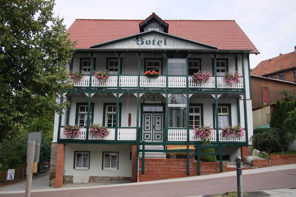 Haus Kehrwieder - Hotel Am Kur-Cafe Bad Suderode Exterior foto